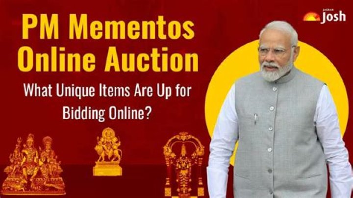 Auction of PM mementos 2022 extended till October 12 – India TV
