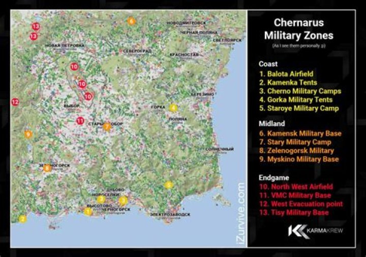 Best Places to Find a Gun in DayZ
