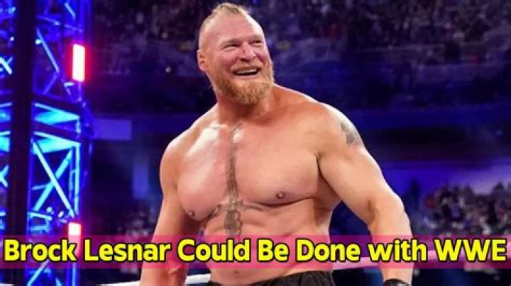 Brock Lesnar Could Be Done with WWE
