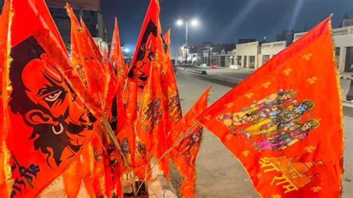 Karnataka: Hanuman flag removed by authorities in Keragodu village, police use force to quell unrest